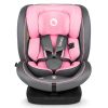 Lionelo gyerekülés Bastiaan i-Size Isofix 360 fok 40-150 cm pink-szürke – 40–150 cm-es autósülés 5. kép