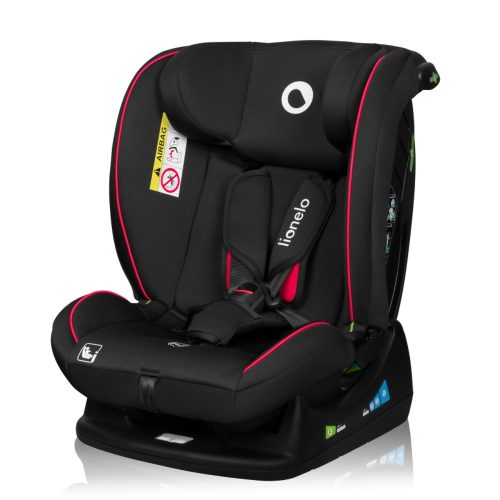 Lionelo gyerekülés AART I-Size 40-150 cm carbon red – 40–150 cm-es autósülés 4. kép
