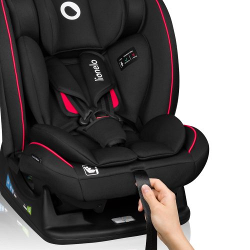 Lionelo gyerekülés AART I-Size 40-150 cm carbon red – 40–150 cm-es autósülés 6. kép
