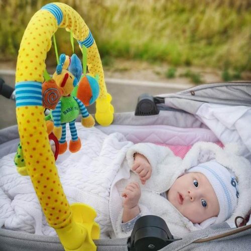 Baby Mix játék babakocsira Állatkák – Zsebi Baba Shop