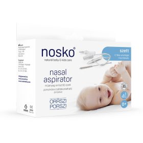 Nosko Orrszi Porszi orrszívó mûanyag szett 2 féle szívófejjel – orrszívó