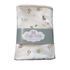 Soffi Baby takaró pamut dupla szavanna 80x100cm – babatermék