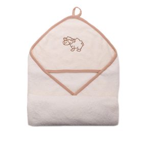 Stella fürdõlepedõ hímzett 80x80cm drapp bari – babatörölköző