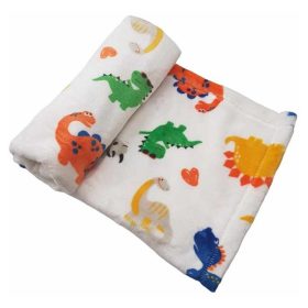Vaganza takaró wellsoft mintás 70x90cm Dínó – babatermék