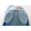Vaganza fürdõlepedõ Waffle 110X110cm kék – babatörölköző 2. kép