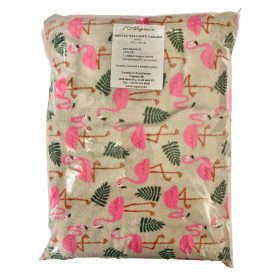 Vaganza takaró wellsoft mintás 70x90cm Flamingó – babatermék