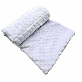 Vaganza takaró wellsoft dupla nyomott mintás 70x90cm Kék – babatermék