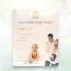 BabySyS Family Care babamérleg 2in1 digitális 180kg 14D8A0