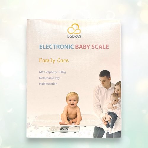 BabySyS Family Care babamérleg 2in1 digitális 180kg 14D8A0