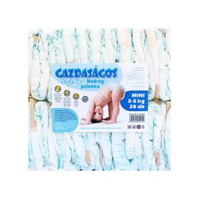 Gazdaságos pelenka 28db mini 3-5kg – babapelenka