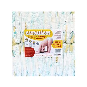 Gazdaságos pelenka 28db maxi 9-18kg – babapelenka