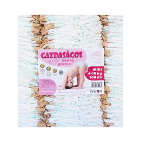 Gazdaságos pelenka 100db midi 4-10kg – babapelenka