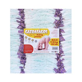 Gazdaságos pelenka 100db maxi 9-18kg – babapelenka