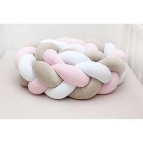 Scamp rácsvédõ fonott 180cm Fehér-Bézs-Rózsaszín RFT001 180CM – termékfotó
