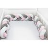 Scamp rácsvédõ fonott 180cm Fehér-Szürke-Rózsaszín RFT005 180CM – termékfotó