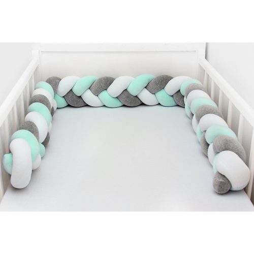 Scamp rácsvédõ fonott 180cm Fehér-Szürke-Menta RFT009 180CM – termékfotó