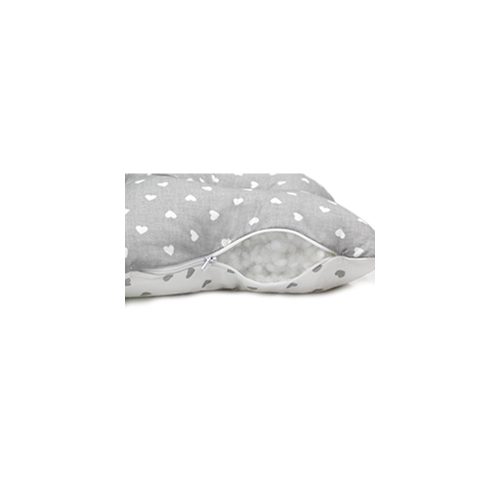 Scamp laposfejûség elleni párna Lettle Heart White Grey BLP012 – babatermék 4. kép