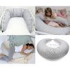 Scamp szoptatós párna formázott gombosvégû Little Heart White Grey SZPG002 – termékfotó