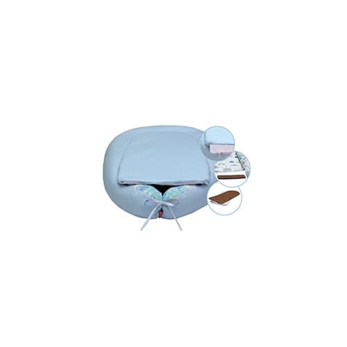 Scamp babafészek kókuszbetétes Blue Car Dots BF025 – Zsebi Baba Shop