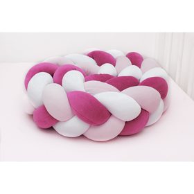 Scamp rácsvédõ fonott 180cm Fehér-Rózsaszín-Pink RFT010 180CM – termékfotó