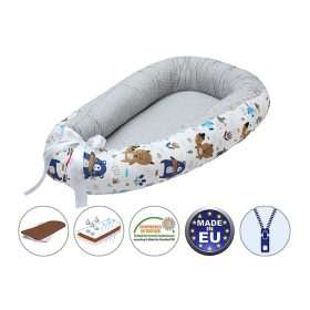 Scamp babafészek kókuszbetétes Animals BF026 – Zsebi Baba Shop