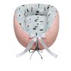 Scamp babafészek kókuszbetétes Peach Forest BF027 – Zsebi Baba Shop
