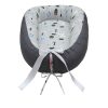 Scamp babafészek kókuszbetétes Graphite Forest BF028 – Zsebi Baba Shop