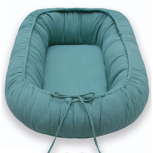 Scamp babafészek muszlin Emerald DBF001 – Zsebi Baba Shop