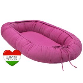 Scamp babafészek muszlin Pink DBF002 – Zsebi Baba Shop