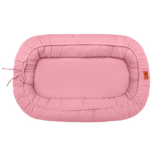 Scamp babafészek muszlin Salmon DBF005 – Zsebi Baba Shop