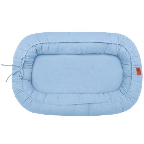 Scamp babafészek muszlin BabyBlue DBF007 – Zsebi Baba Shop
