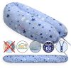 Scamp szoptatós párna univerzális pamut Blue White Little Big SZPE257 – termékfotó