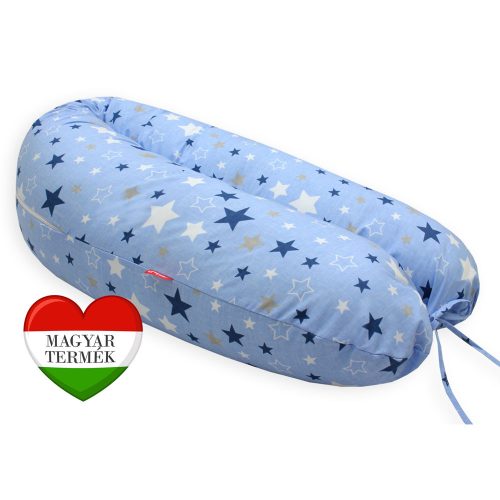 Scamp szoptatós párna univerzális pamut Blue White Little Big SZPE257 – termékfotó
