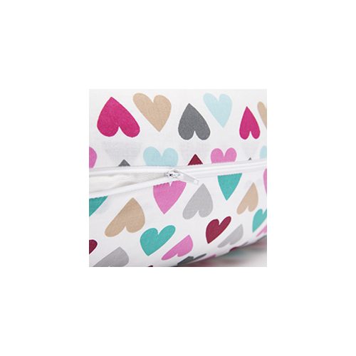 Scamp szoptatós párna univerzális pamut Colorful Heart SZPE161 – termékfotó