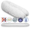 Scamp szoptatós párna univerzális pamut Little Clouds Grey White SZPE220 – termékfotó