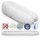 Scamp szoptatós párna univerzális pamut Little Clouds Grey White SZPE220 – termékfotó