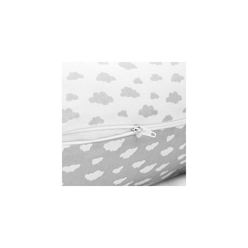 Scamp szoptatós párna univerzális pamut Little Clouds Grey White SZPE220 – termékfotó