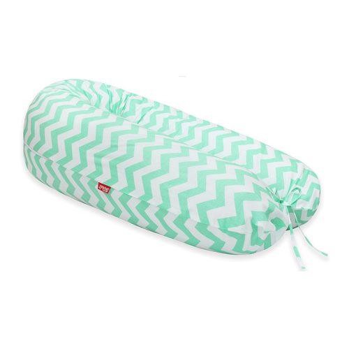 Scamp szoptatós párna univerzális pamut ZigZag Green White SZPE234 – termékfotó