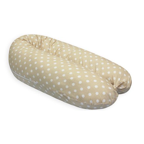 Scamp szoptatós párna univerzális pamut Beige Dots SZPE238 – termékfotó