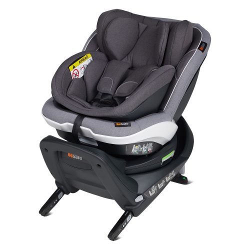 BeSafe gyerekülés iZi Twist B I-Size ISOfix 40-105 cm Metallic Mélange – 40–150 cm-es autósülés 5. kép