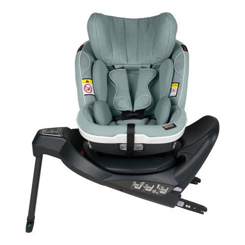 BeSafe gyerekülés iZi Turn i-Size ISOfix 61-105 cm Sea Green Mélange – 76–150 cm-es autósülés 6. kép
