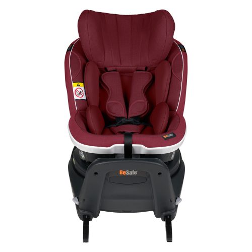BeSafe gyerekülés iZi Twist I-Size ISOfix 61-105 cm Burgundy Mélange – 76–150 cm-es autósülés 3. kép