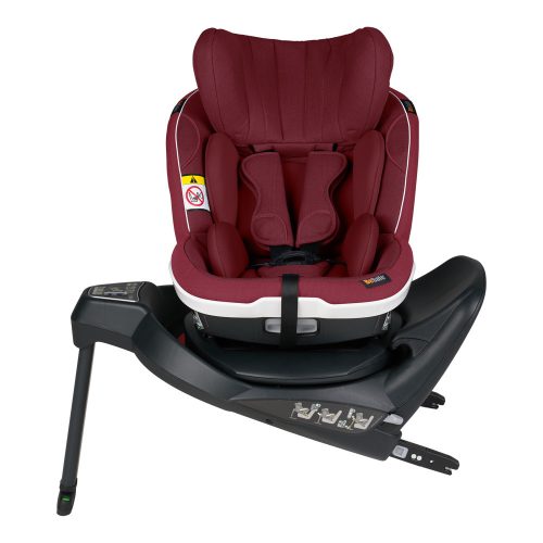 BeSafe gyerekülés iZi Twist I-Size ISOfix 61-105 cm Burgundy Mélange – 76–150 cm-es autósülés 6. kép