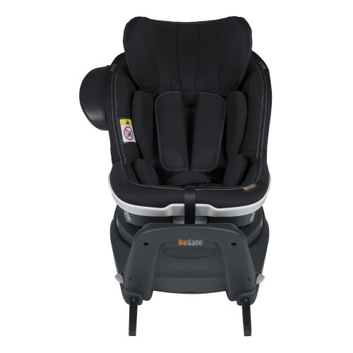 BeSafe gyerekülés iZi Twist I-Size ISOfix 61-105 cm Premium Car Interior Black – 76–150 cm-es autósülés 4. kép