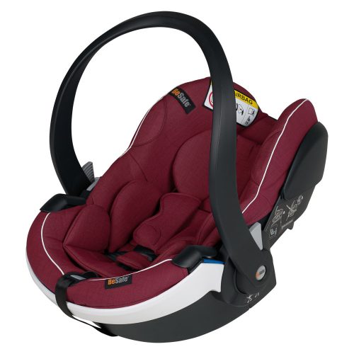 BeSafe hordozó iZi Go Modular X1 i-size Burgundy Mélange – babahordozó autósülés 6. kép
