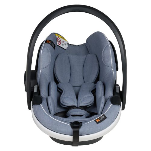BeSafe hordozó iZi Go Modular X1 I-size 40-75 cm Cloud Mélange – babahordozó autósülés 5. kép