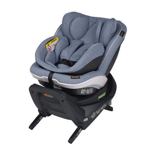 BeSafe gyerekülés iZi Twist B I-Size ISOfix 40-105 cm Cloud Mélange – 40–150 cm-es autósülés 6. kép