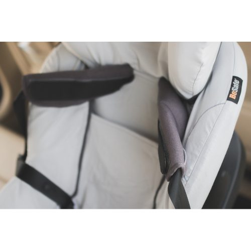 BeSafe nyári huzat Stretch ülésre bambusz-pamut Glacier szürke – autós kiegészítő 3. kép