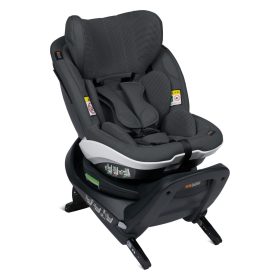 BeSafe gyerekülés iZi Turn i-Size ISOfix 61-105 cm Anthracite Mesh – 76–150 cm-es autósülés 2. kép