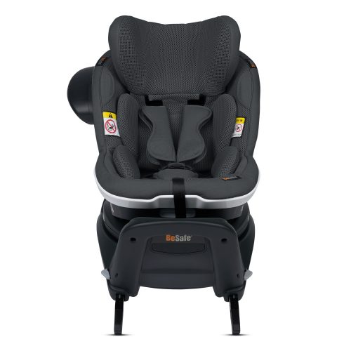 BeSafe gyerekülés iZi Turn i-Size ISOfix 61-105 cm Anthracite Mesh – 76–150 cm-es autósülés 4. kép